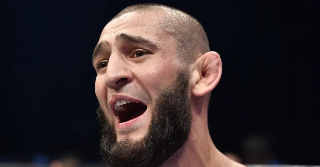 ‘Triggered’ Khamzat blames media hype for wanting to ‘smash’ Khabib | UFC 308