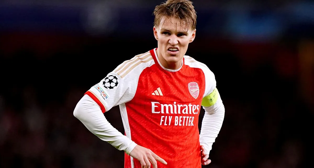 Arsenal star Martin Odegaard out for ‘a while’ with ‘significant’ ankle damage