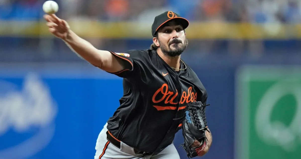 Orioles’ Zach Eflin strikes out 9 after being activated off injured list