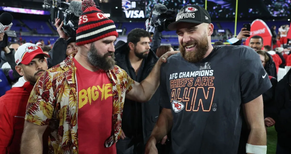 Travis Kelce pokes fun at Jason Kelce’s MNF wardrobe purchase