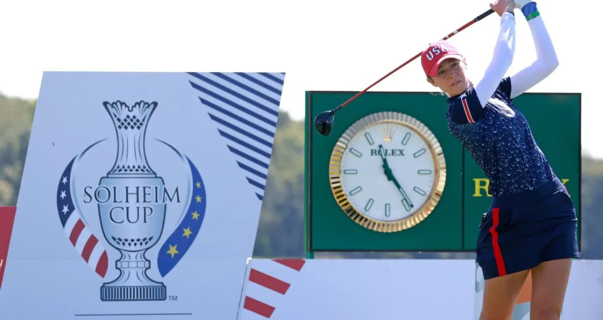 Solheim Cup starts with half-empty stands due to bus issues