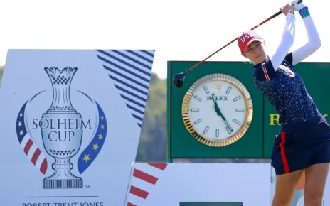 Solheim Cup starts with half-empty stands due to bus issues