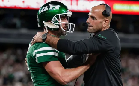 Jets’ Aaron Rodgers — relationship with Robert Saleh ‘great’