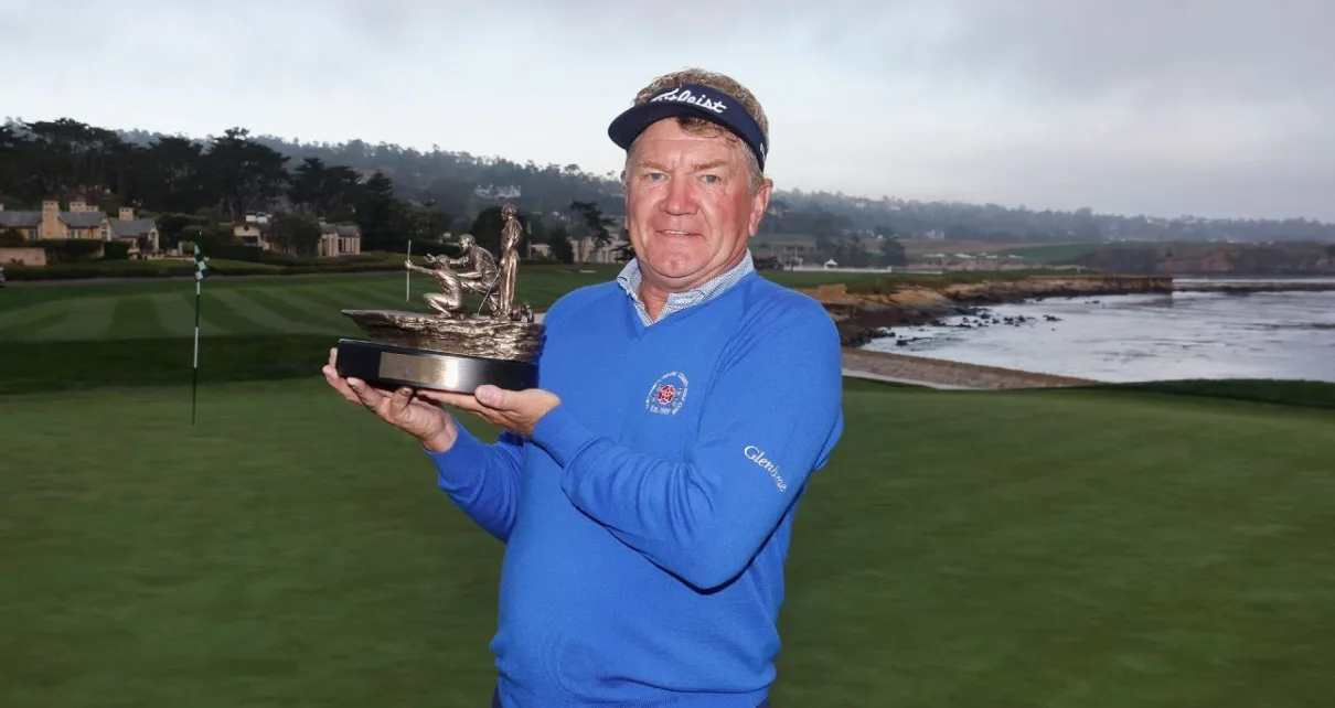 Broadhurst wins at Pebble for 2nd Tour Champions title of year