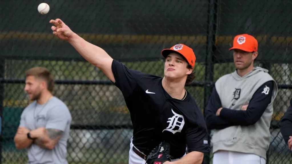 Tigers to call up top pitching prospect Jackson Jobe