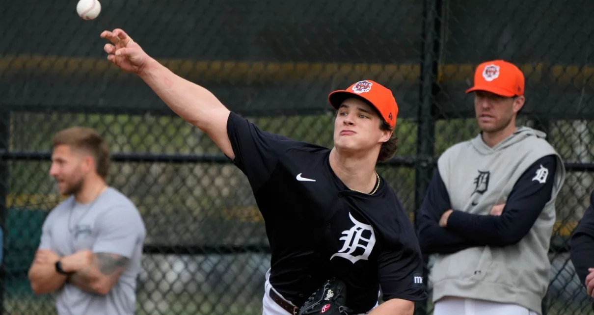 Tigers to call up top pitching prospect Jackson Jobe