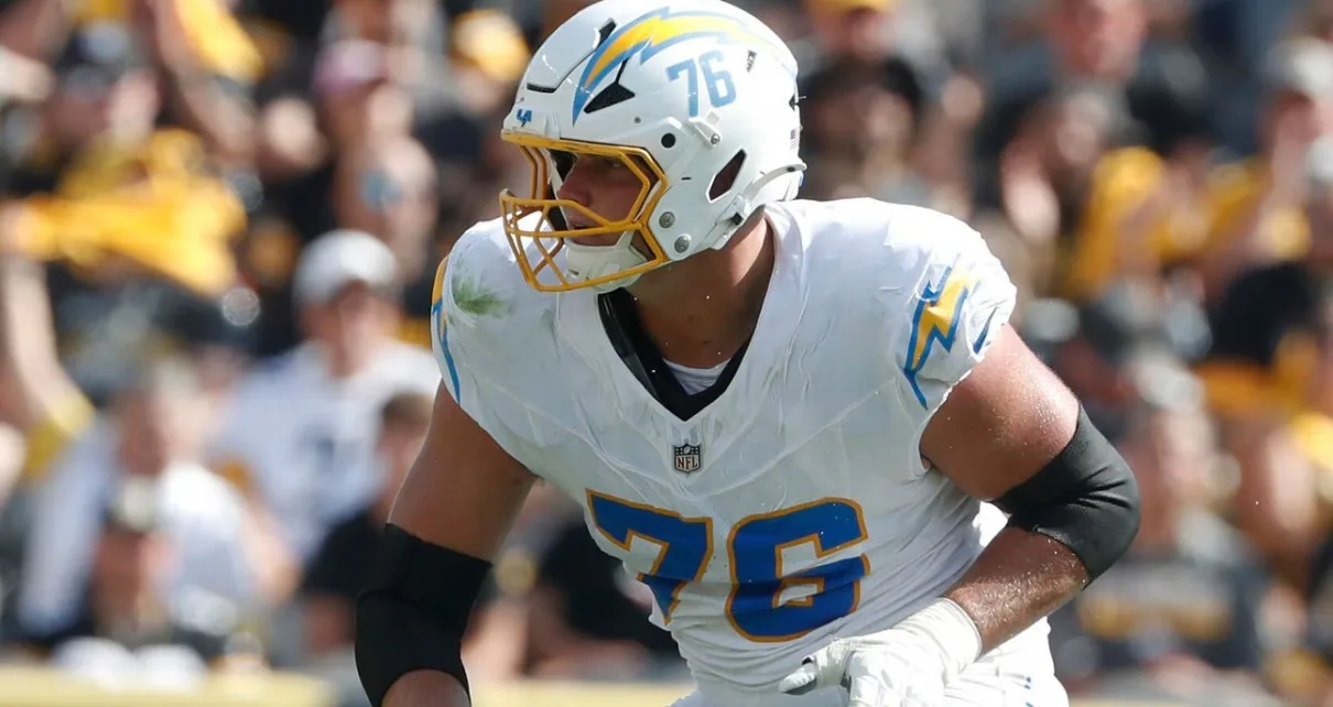 Source – Chargers rookie OT Joe Alt has sprained MCL