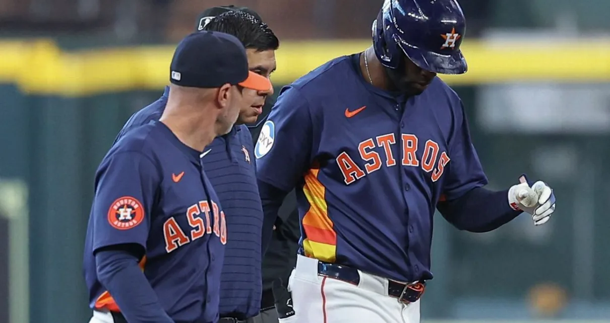 Astros’ Alvarez improving, but return to lineup not yet set