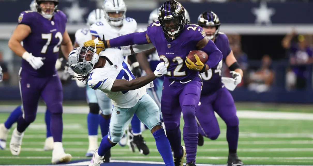 How Derrick Henry found his place in Ravens offense vs. Cowboys