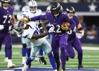 How Derrick Henry found his place in Ravens offense vs. Cowboys