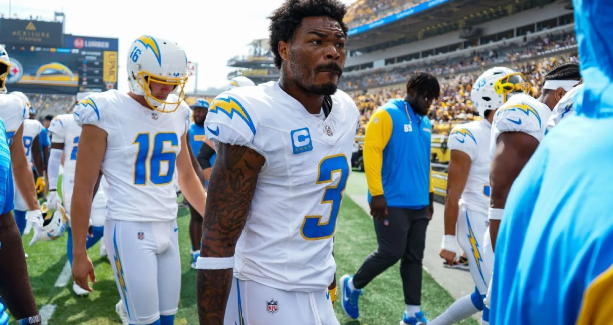 Chargers’ Jim Harbaugh disappointed NFL suspended Derwin James