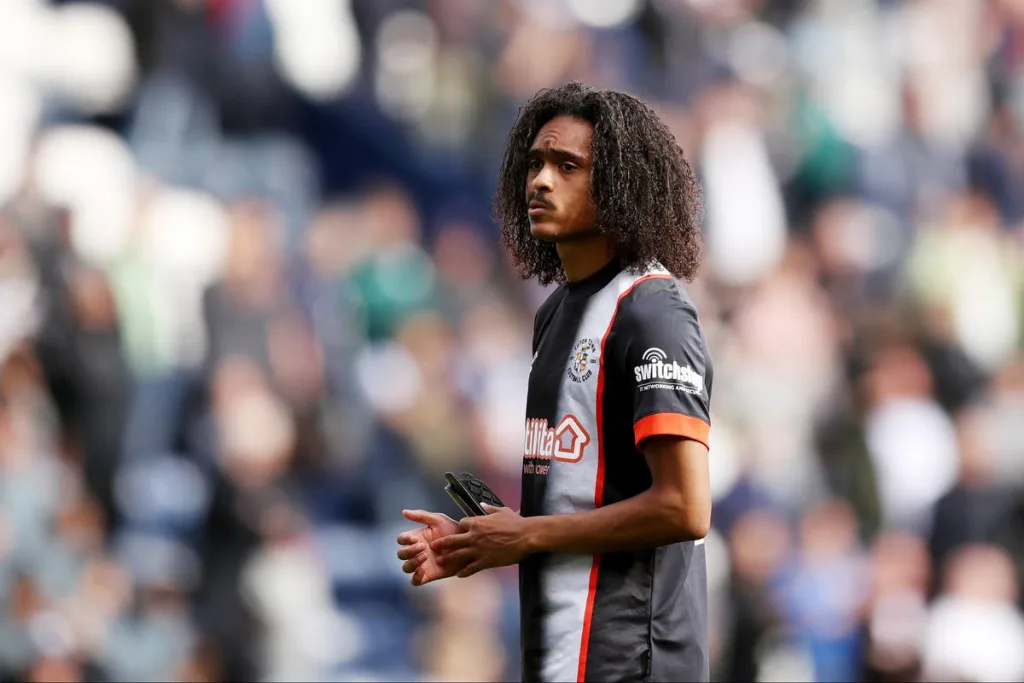 Luton’s Tahith Chong ‘a bit sore but fine’ after worrying collapse during Championship match with Plymouth