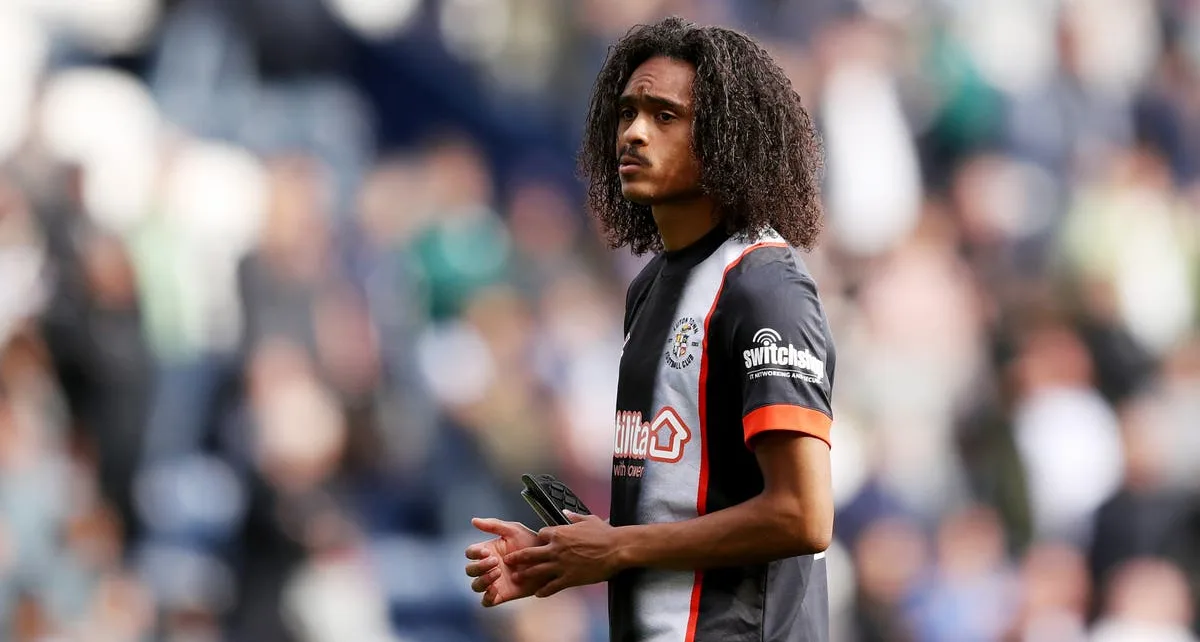 Luton’s Tahith Chong ‘a bit sore but fine’ after worrying collapse during Championship match with Plymouth