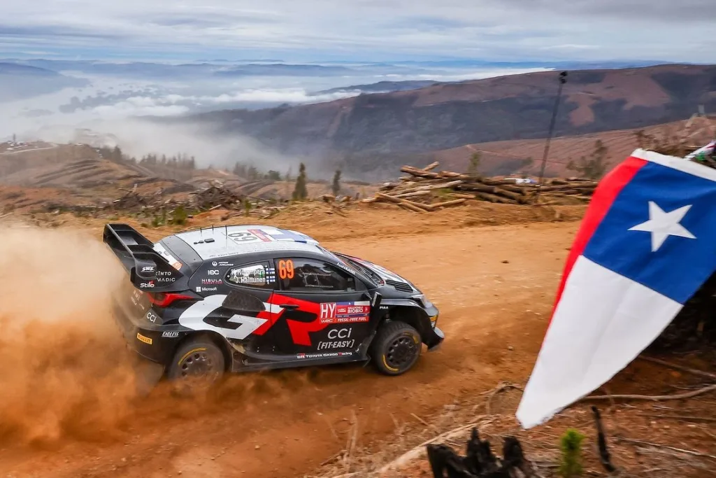 Kalle Rovanperä seals victory for Toyota at Rally Chile