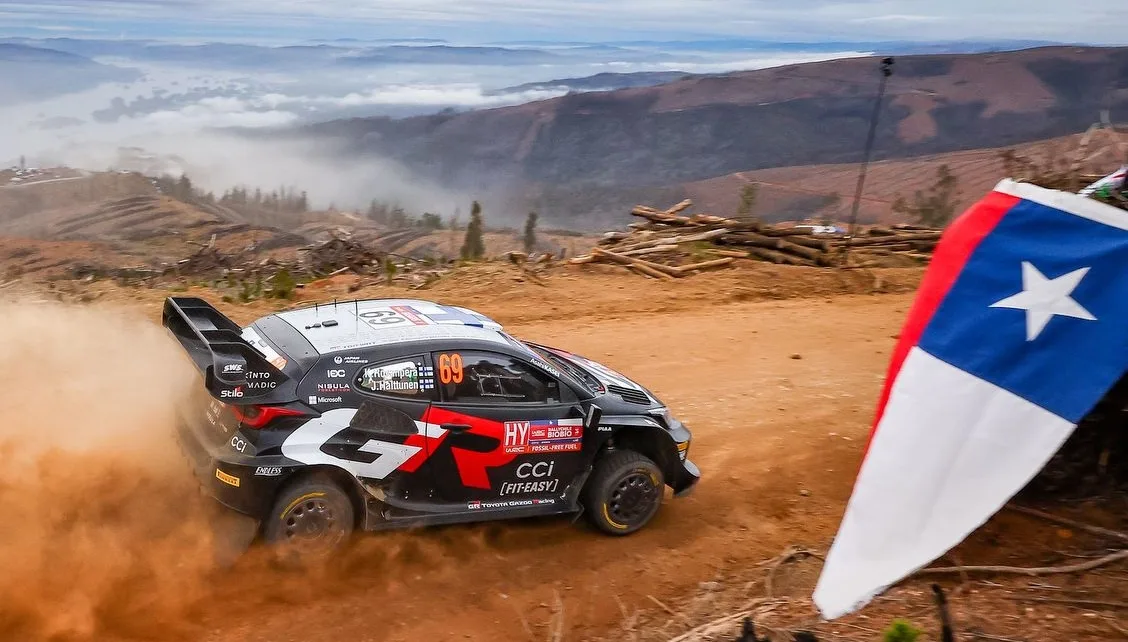 Kalle Rovanperä seals victory for Toyota at Rally Chile