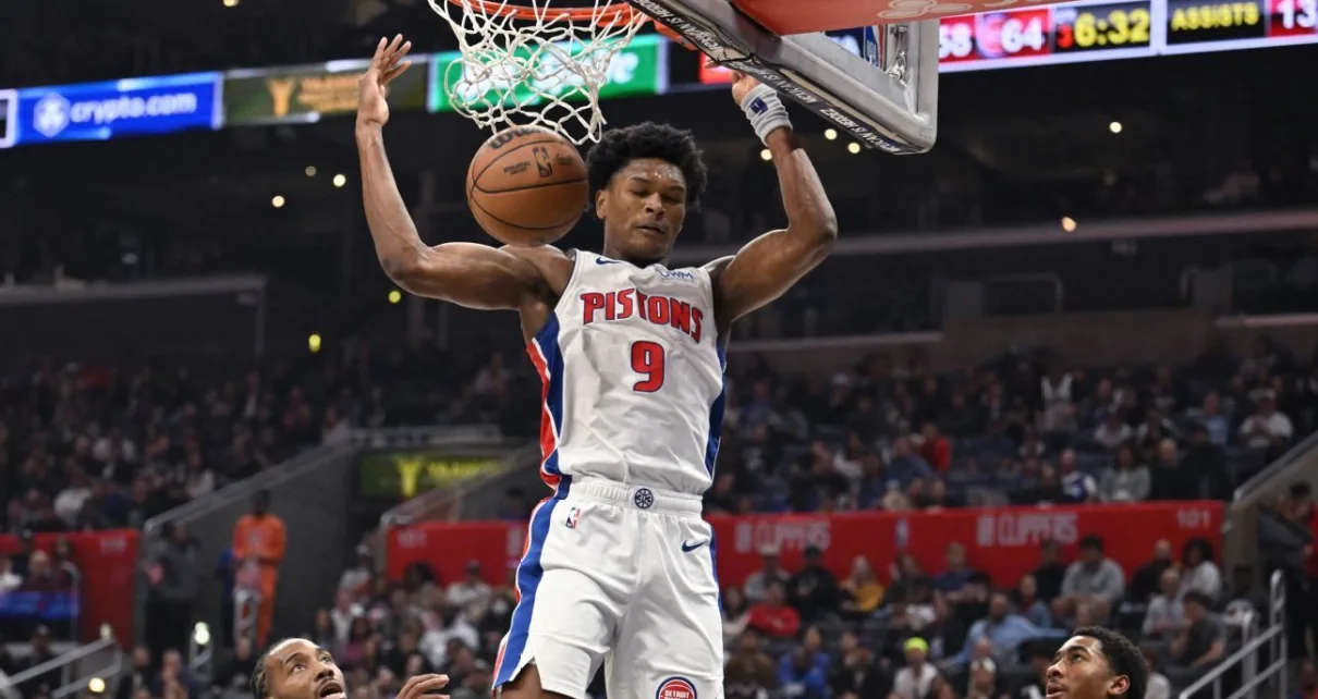 Pistons holding Ausar Thompson out of contact drills