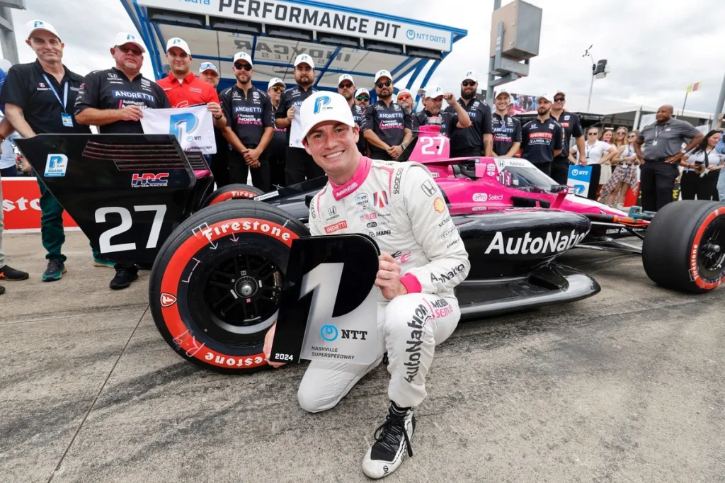 Kyle Kirkwood sees season-ending pole, performance as showcase of his potential