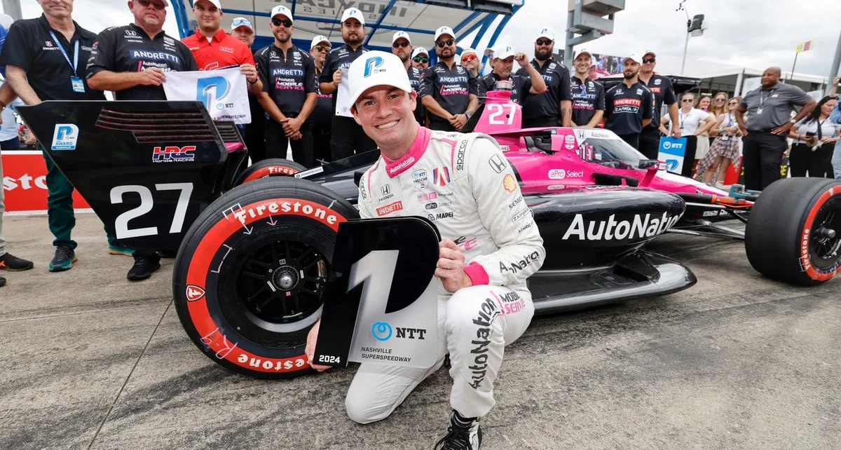 Kyle Kirkwood sees season-ending pole, performance as showcase of his potential