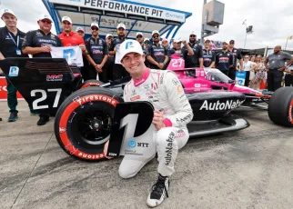 Kyle Kirkwood sees season-ending pole, performance as showcase of his potential