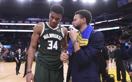 NBA insider believes Giannis-to-Warriors trade ‘worth monitoring’