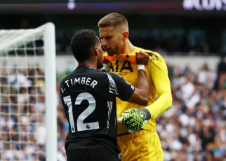 Arsenal’s Jurrien Timber was ‘very lucky’ not to be sent off in derby, says Jamie Redknapp