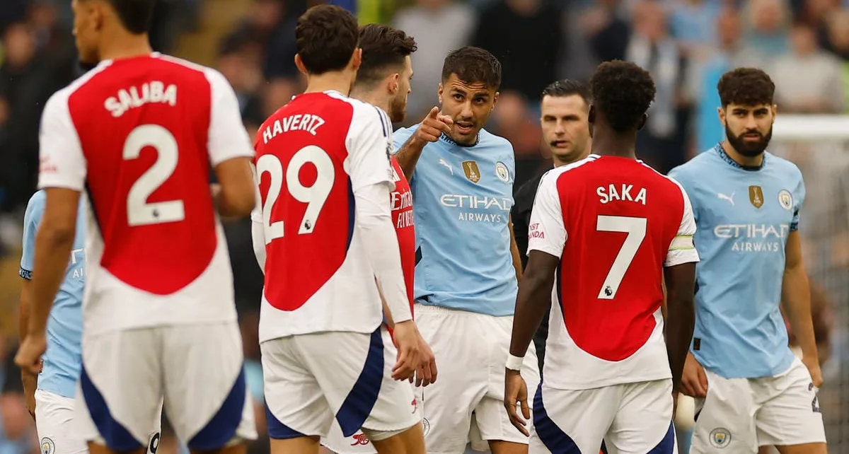 Furious Manchester City players accuse Arsenal of ‘dark arts’ in explosive title showdown