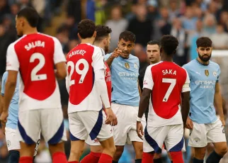 Furious Manchester City players accuse Arsenal of ‘dark arts’ in explosive title showdown