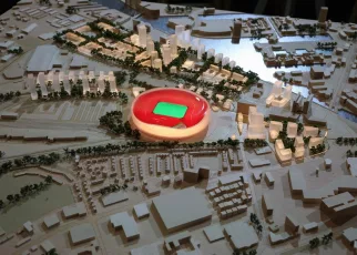 First look of Manchester United’s regeneration plan emerges with new 100,000-seater stadium