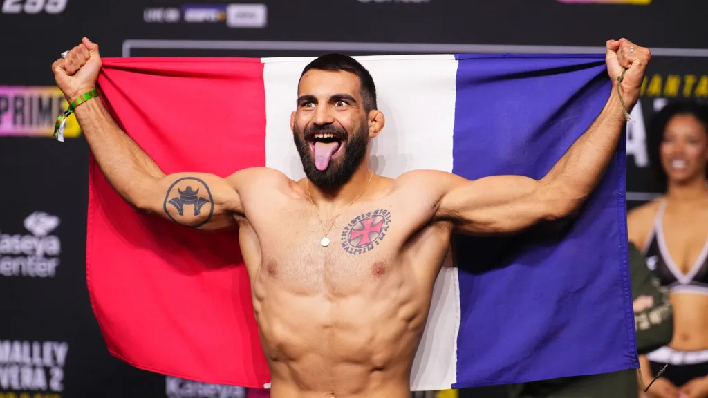 Live: UFC Paris ceremonial weigh ins video results | Moicano vs. Saint Denis