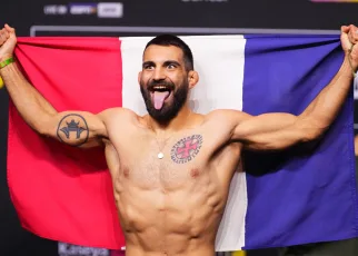 Live: UFC Paris ceremonial weigh ins video results | Moicano vs. Saint Denis