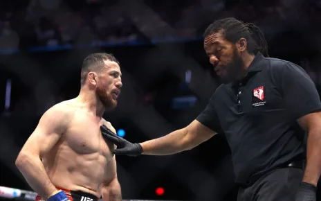 Herb Dean shuts down Joe Rogan, toxic referee critics at UFC 306 — ‘My job is to do something about it’