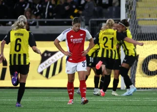 Arsenal women on verge of Champions League exit after frustrating loss to Hacken