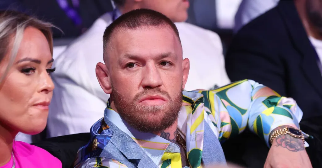 Video: McGregor, Fury left in absolute shock ringside after Anthony Joshua’s devastating knockout loss