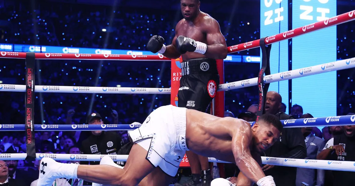 Highlights! Daniel Dubois scores unbelievable faceplant knockout, upsets rattled Anthony Joshua in Riyadh | Video