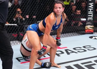 Highlights! Ailin Perez twerks on opponent after scoring first Octagon submission | UFC Paris