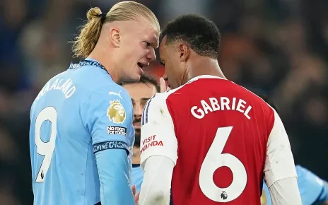 Ian Wright calls Erling Haaland a ‘coward’ after Man City clash with Arsenal