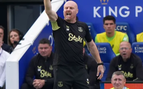 Sean Dyche believes Everton’s point at Leicester is ‘positive mini step’