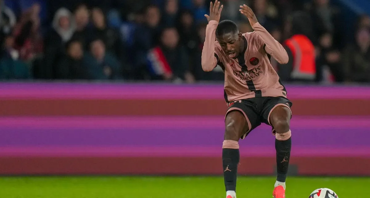 Ousmane Dembele axed from PSG squad for Arsenal clash