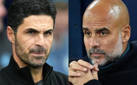 Pep Guardiola tells Arsenal to prepare for ‘a war’ with Manchester City