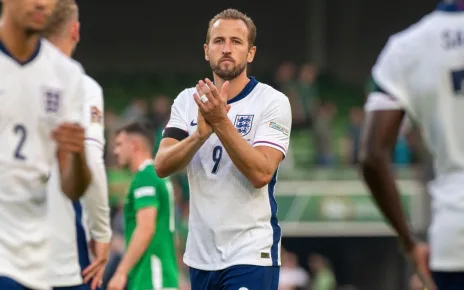 Where does Harry Kane rank among England’s other centurions?