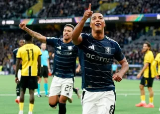 Tielemans strike helps Villans record historic Champions League win