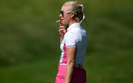 Charley Hull gets permission from captain to smoke at Solheim Cup