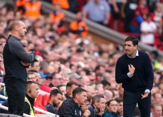 Andoni Iraola facing touchline ban after referee mix-up