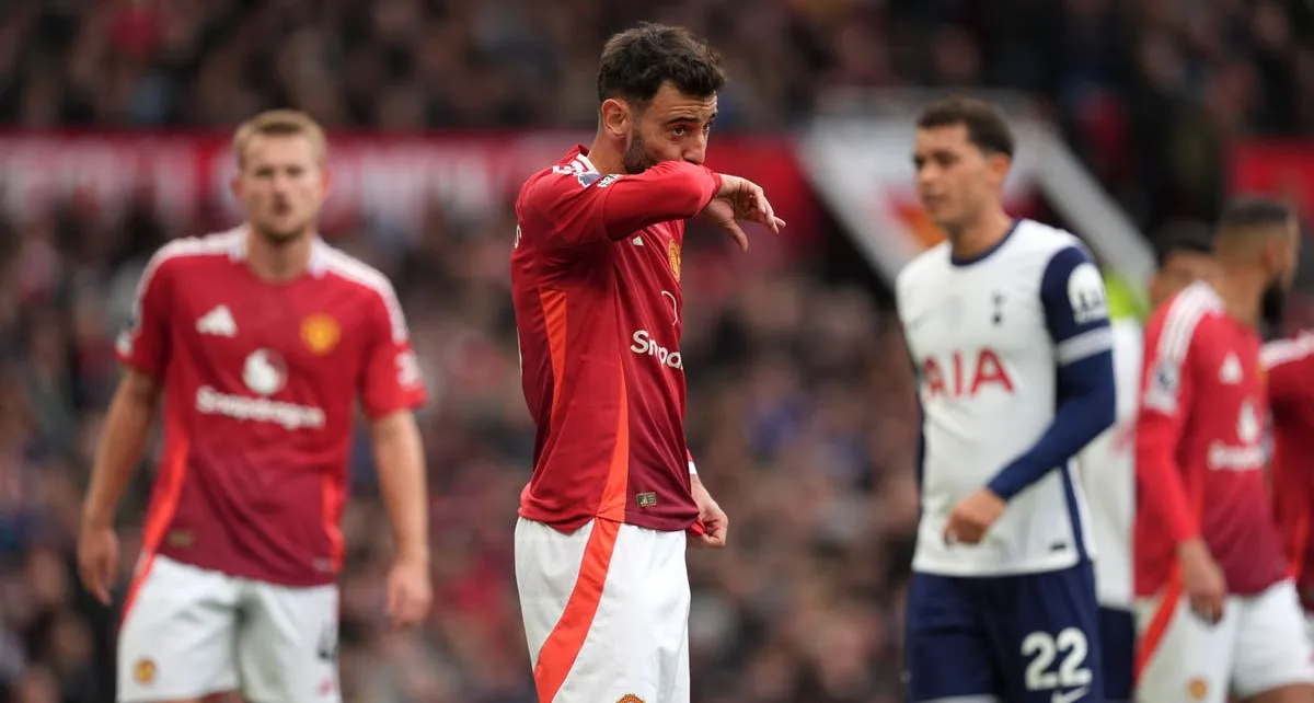 Man Utd’s Bruno Fernandes feels challenge on James Maddison ‘never a red card’