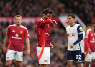 Man Utd’s Bruno Fernandes feels challenge on James Maddison ‘never a red card’