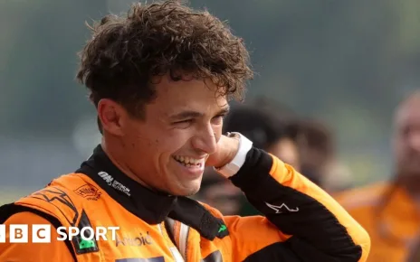 Italian Grand Prix: Lando Norris eyes ‘opportunity’ to close title gap on Max Verstappen from pole position