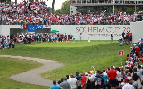 LPGA apologizes for issues with parking shuttle at Solheim Cup