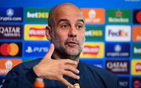 Pep Guardiola insists Manchester City clash with Arsenal is not title decider