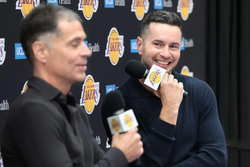 The internet helped make JJ Redick the next Lakers coach. Now he’s unplugging