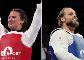 Paris 2024 Paralympics: Amy Truesdale and Matt Bush win back-to-back taekwondo golds